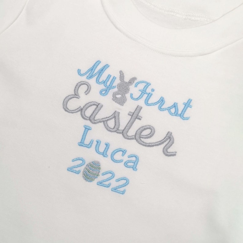 My First Easter, First East Chick, Alternative Easter Gift, Custom Easter Chick, Easter Chick Tshirt Gift, Easter Vest Sleepsuit image 4