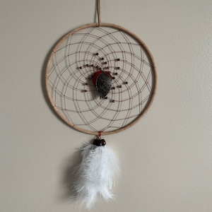 Dreamcatcher Wall Hanging-Red Leaf Dream