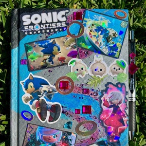 Sonic Frontiers Custom Sketchbook