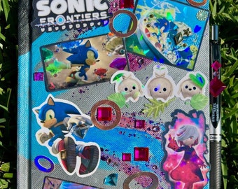 Sonic Frontiers Custom Sketchbook