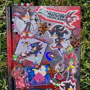 Shadow the Hedgehog Custom Sketchbook
