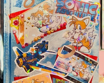 Tails Adventure Custom Sketchbook