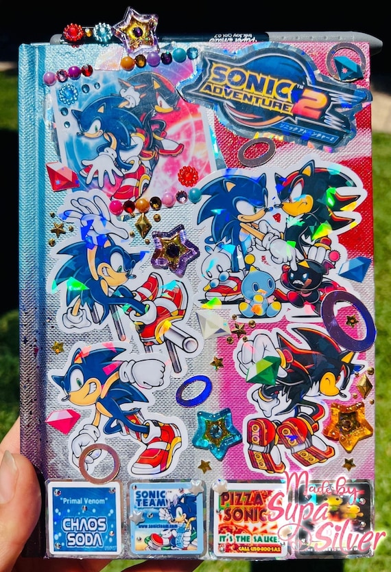 Sonic Adventure 2 Custom Sketchbook **SPECIAL EDITION** - Etsy