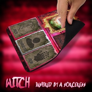 Ultimative Uno Marvel DC Custom Spielmatten Karte - Brett Foil Chase WITCH MAT