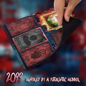Carta da gioco personalizzata Ultimate Uno Marvel DC - Board Foil Chase 2099 MAT