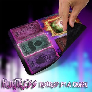 Carta tappetini da gioco personalizzati Ultimate Uno Marvel DC - Board Foil Chase HUNTRESS MAT
