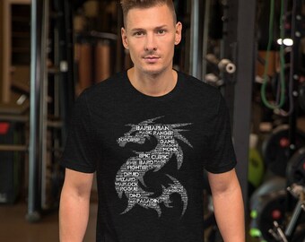 Dnd Gym Shirt - Etsy