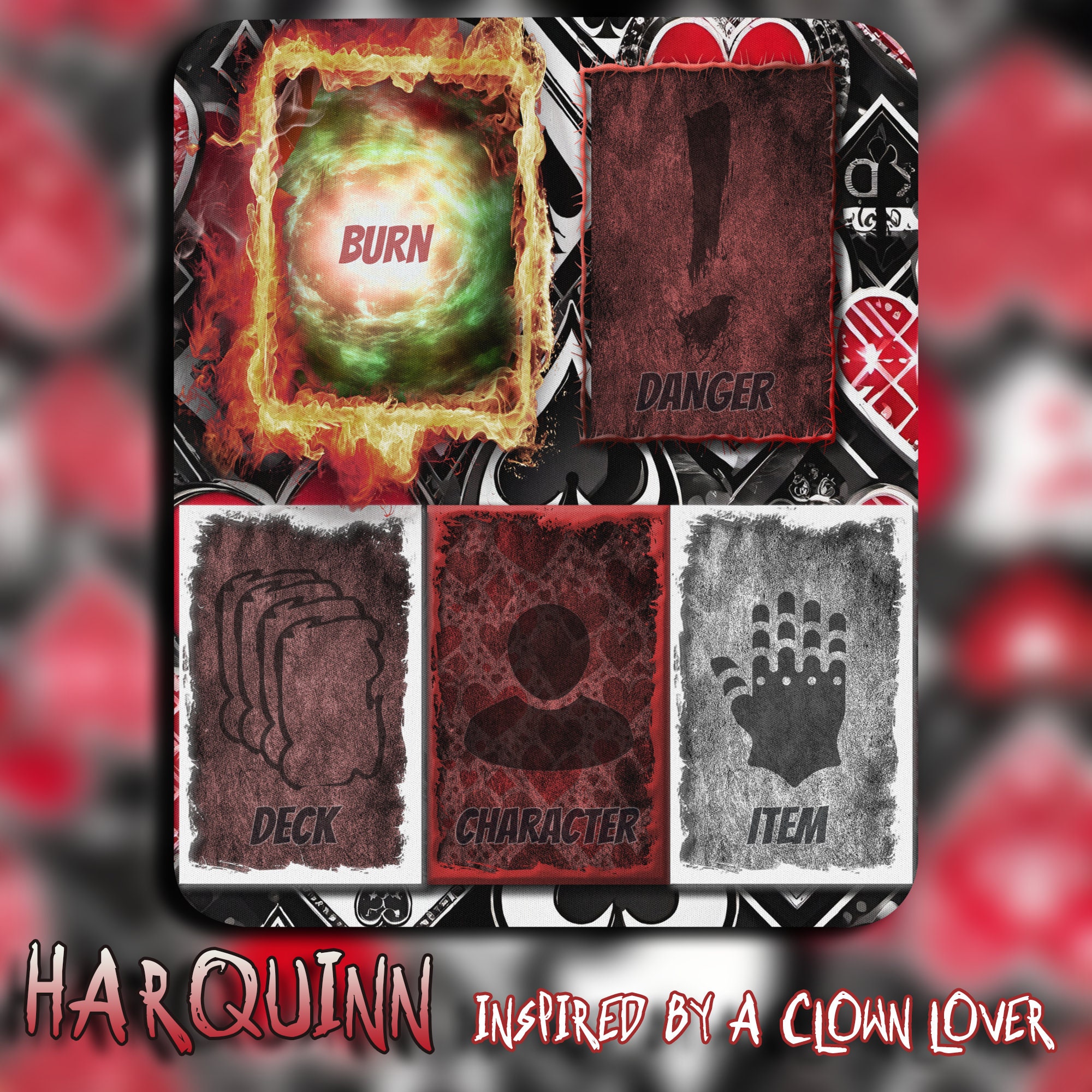 Ultimate Uno Marvel DC Custom Game Mats Card Board Foil Chase HARQUINN ...