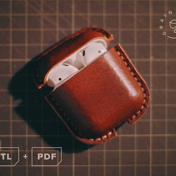Airpods Leather Case Mold Digital STL+PDF File