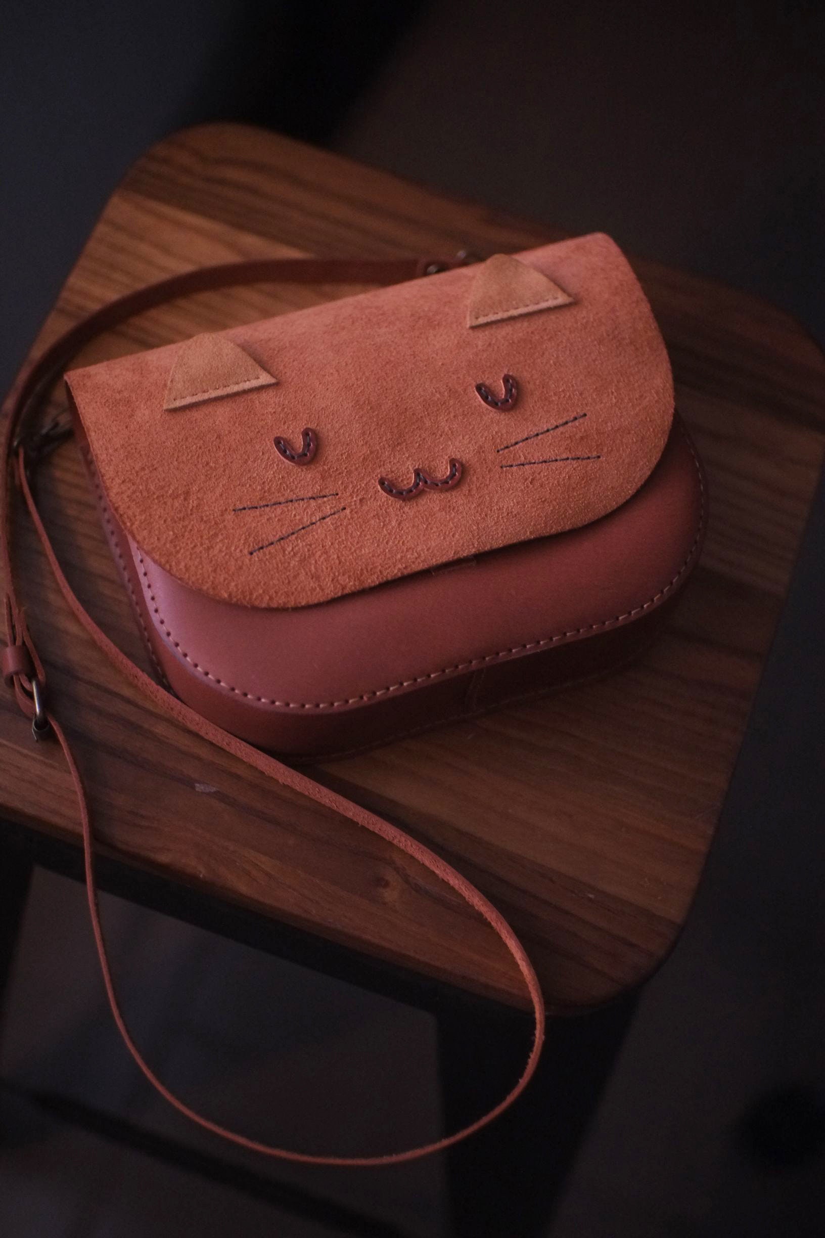 Cat Sling Bag PDF Pattern Etsy