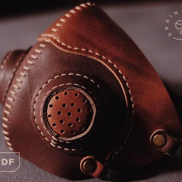 Leather Biker Mask [PDF Pattern]