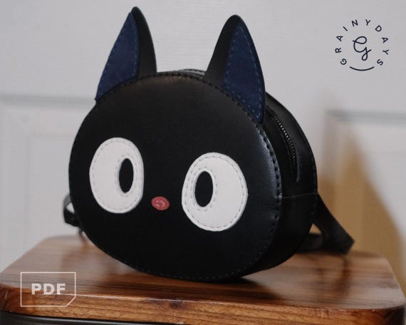 Leather Cat Bag [PDF Pattern]