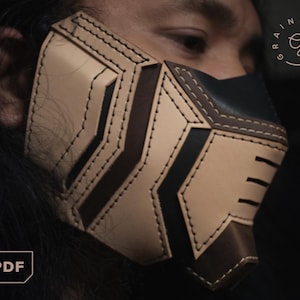 Leather Mecha Mask [PDF Pattern]