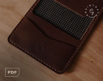 Portafoglio bifold in pelle [Modello PDF]