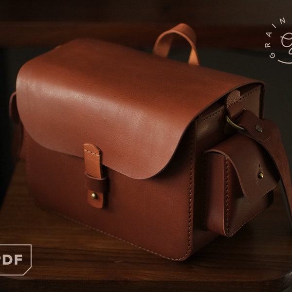 Leather Camera Bag [PDF Pattern]