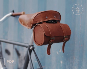 leather bike bolsa pattern