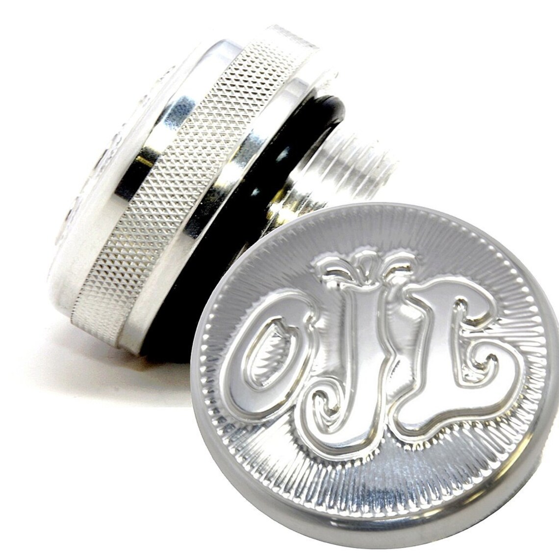 Harley Custom Oil Series Oil Plugs , Brass , Black or Polished / Made