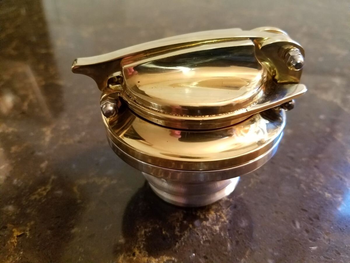 Harley Gas Caps Solid Brass Harley / Big Dogs / Hot Etsy España