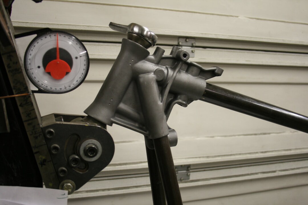 Custom Rake Neck in Stainless Steel Dual Downtubes USA MADE Etsy