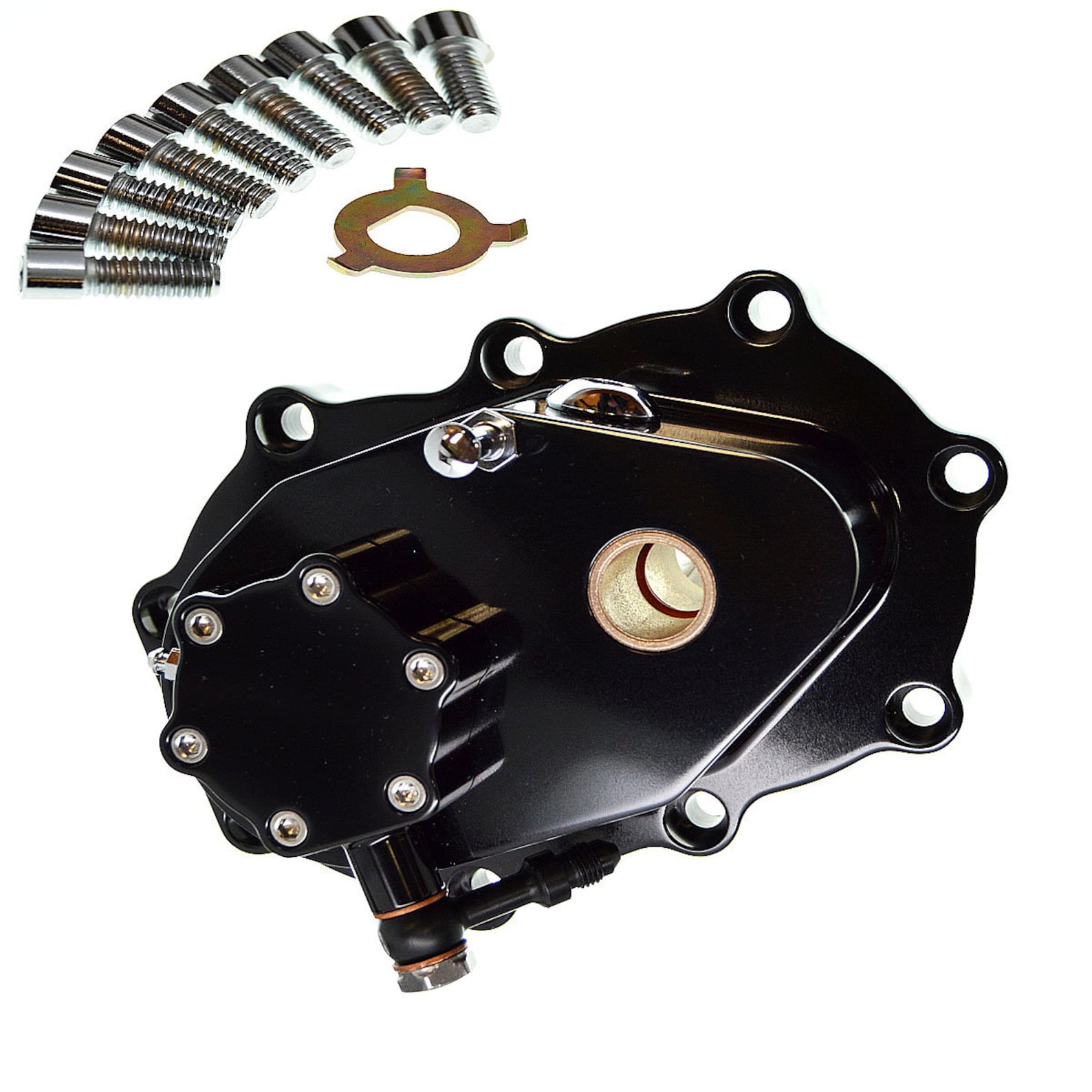 Harley 4 Speed Transmission Kickstart Hydraulic Clutch Cover Housing