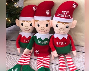 blank plush elves