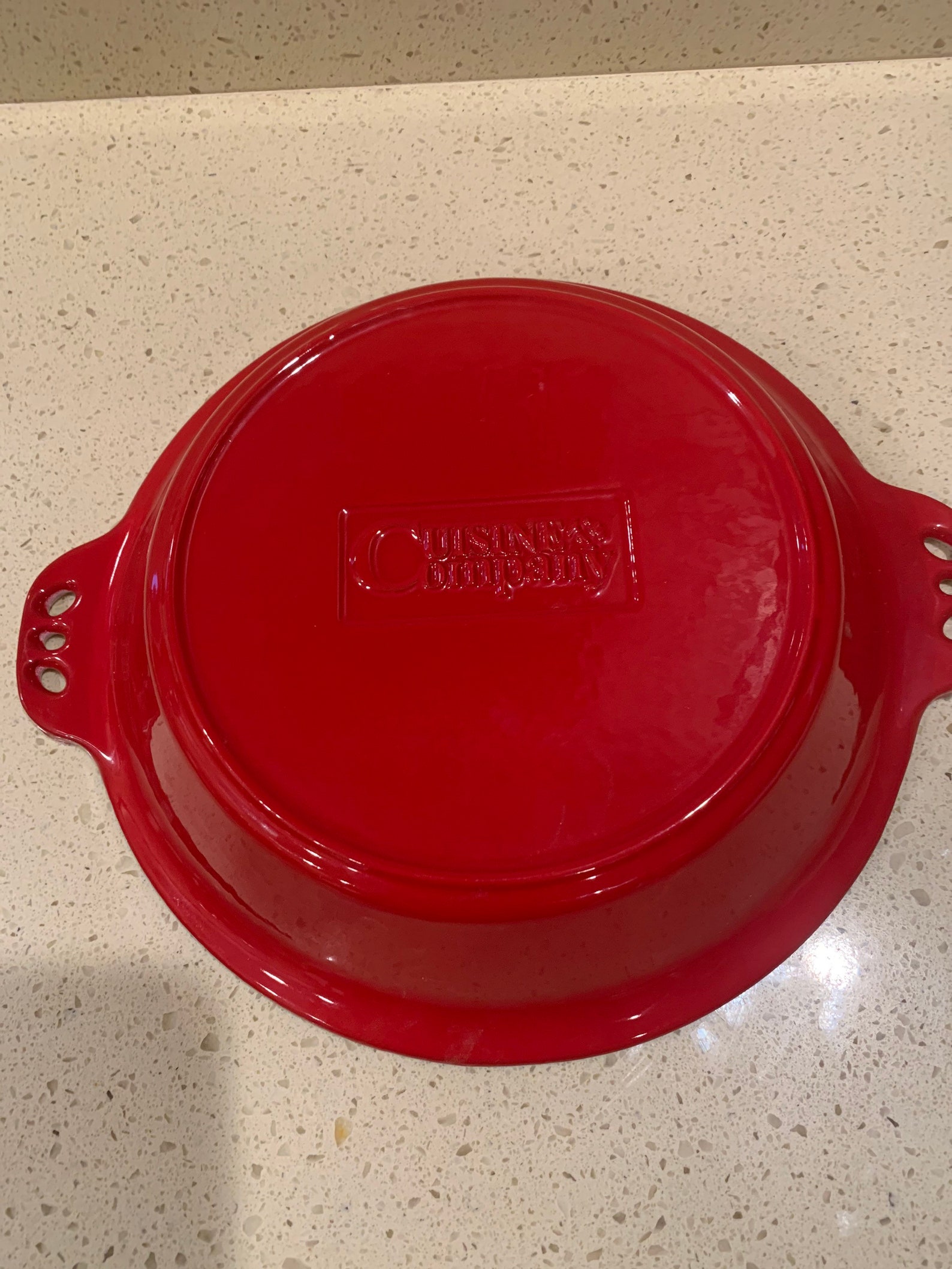 Cuisine Company Enameled Cast Iron Pie Pan 10.25 Etsy