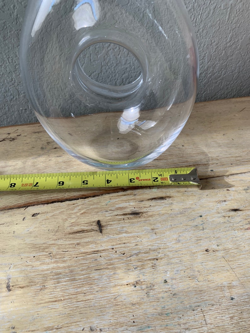 Lenox Crystal Wine or Liquor Clear Glass Decanter Tuscany Etsy