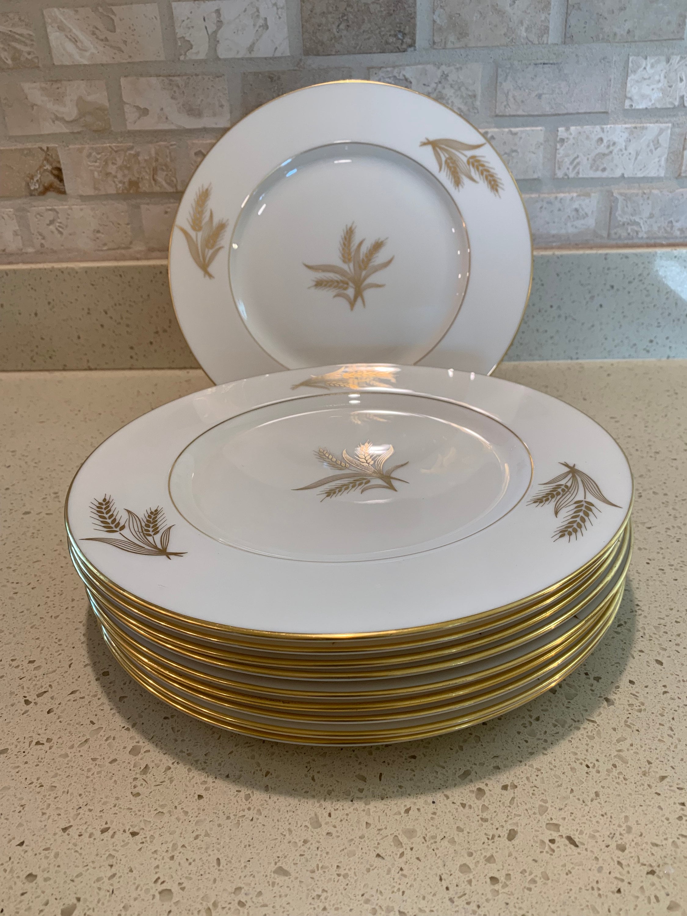 Dinner Plate Discontinued Lenox Patterns Lenox Harvest, Ivory W