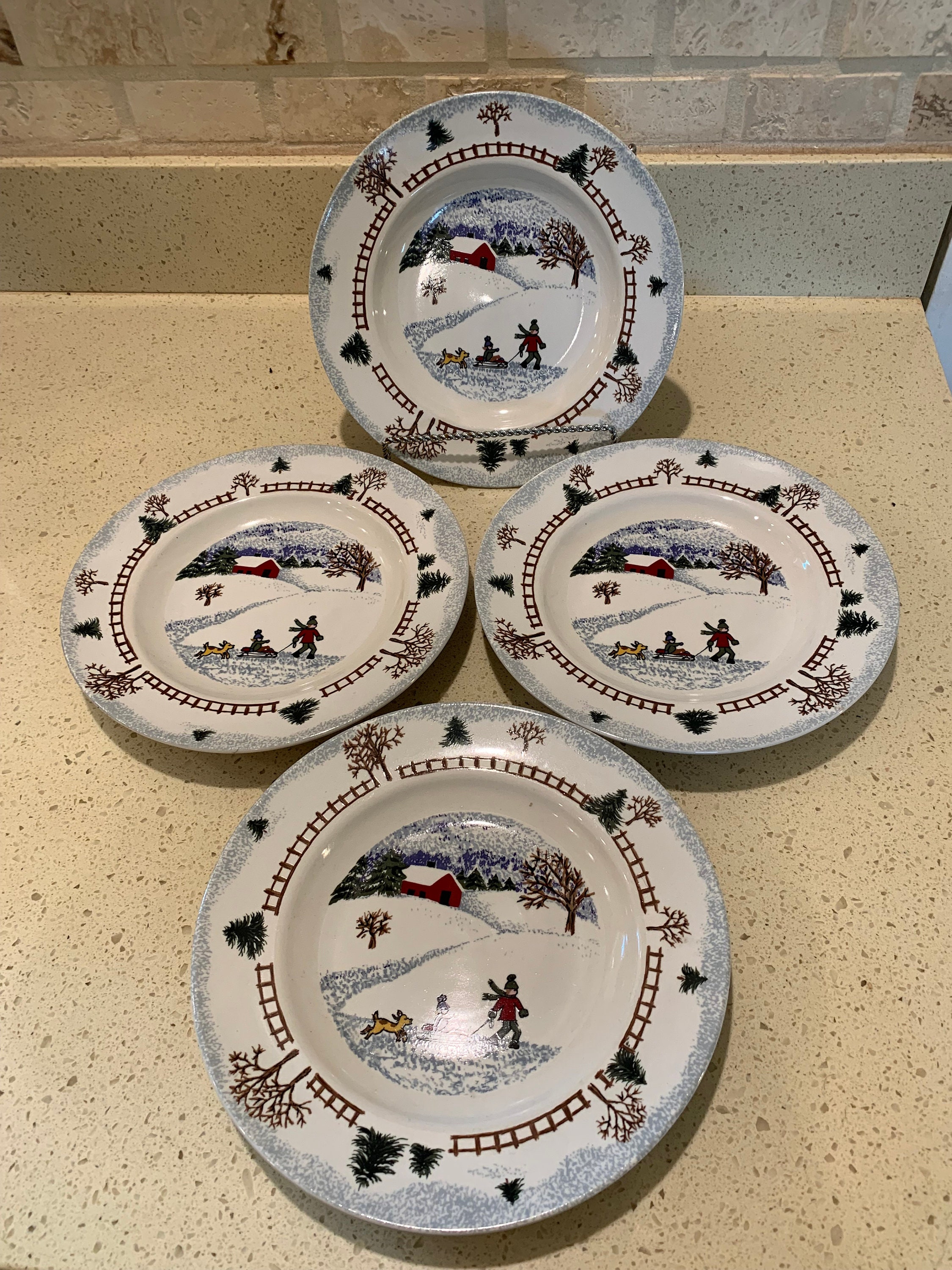 Folkcraft stoneware clearance