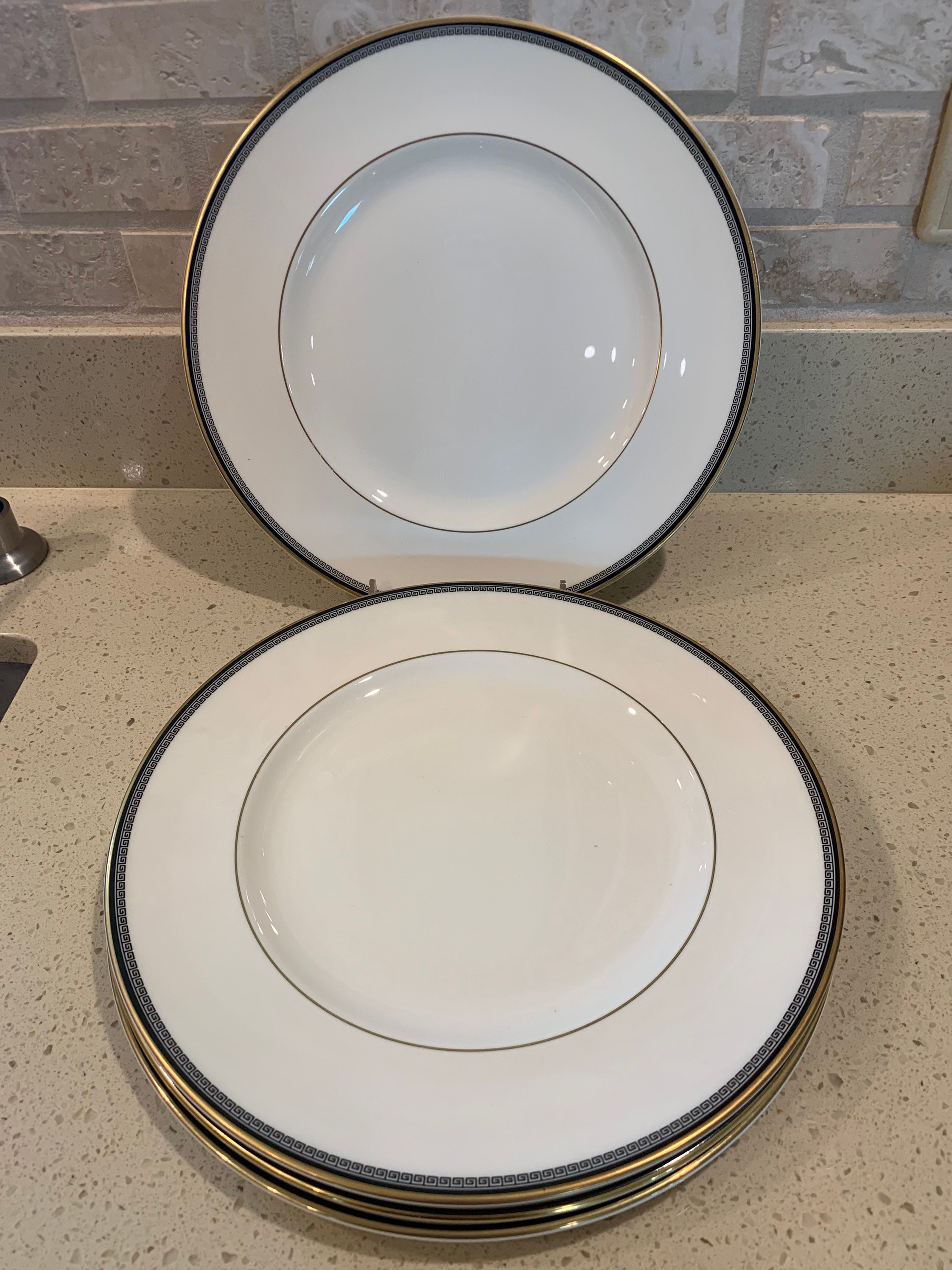 4 Royal Doulton Olympia Dinner Plate Plates 10.75 Inch Etsy