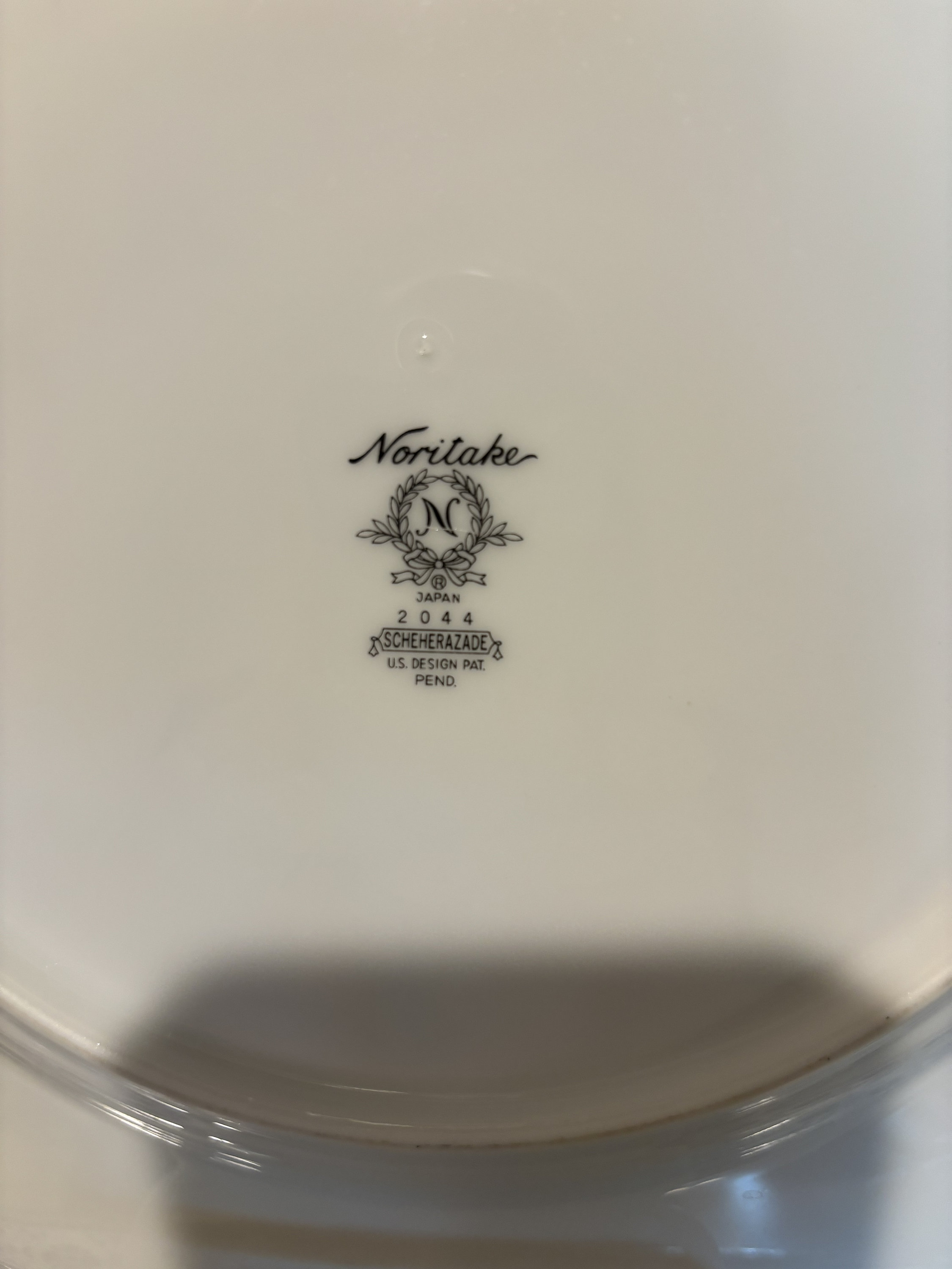 ノリタケSCHEHERAZADEプレート21cm 6枚 Scheherazade Noritake Fine China Dinner Plates Lot of 4