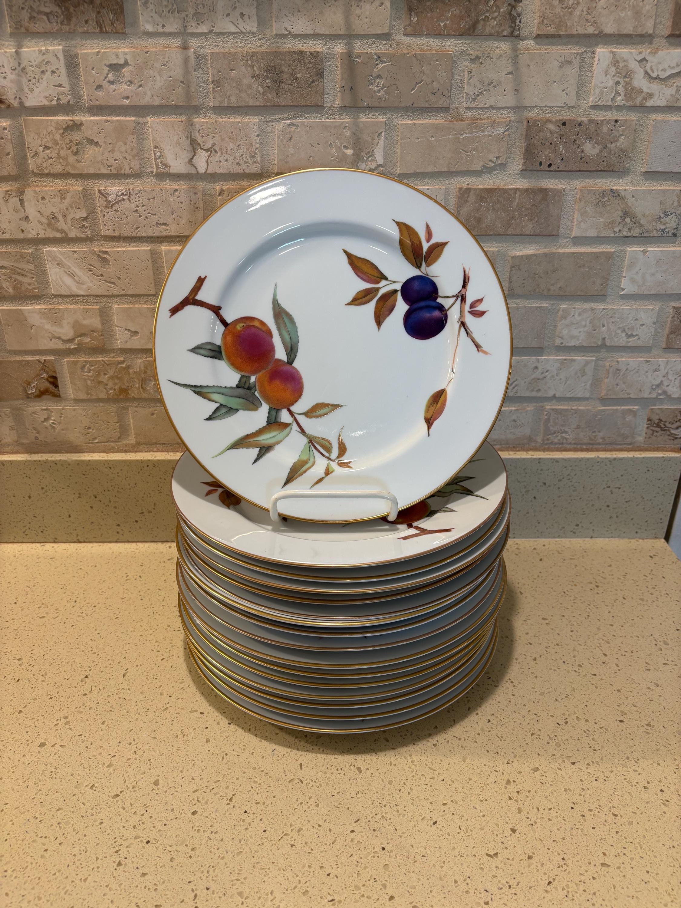  Worcester Evesham 皿 4枚セット Royal Worcester Evesham 皿 4枚セット