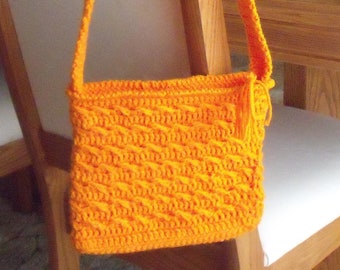 Crochet handbag