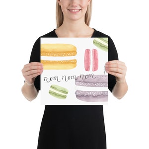 French Macarons Matte Art Print No Frame image 3