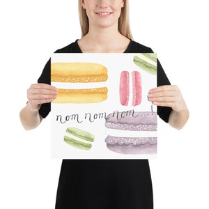 French Macarons Matte Art Print No Frame image 4