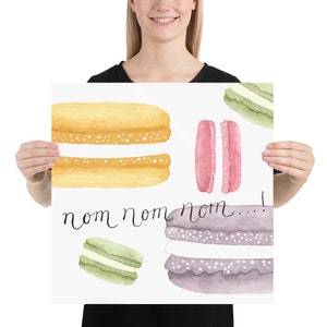 French Macarons Matte Art Print No Frame image 6