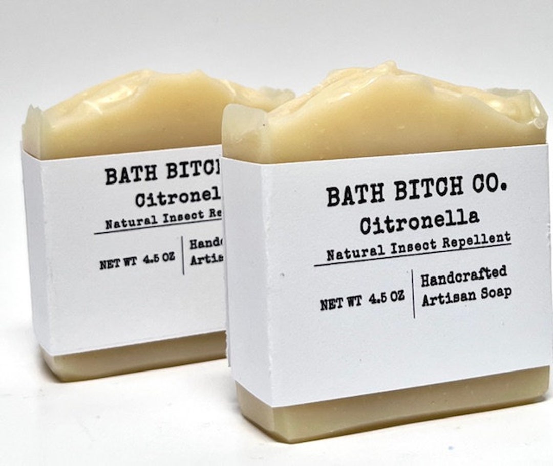 Citronella Handcrafted Soap. Made With Natural Ingredients, It Does Not