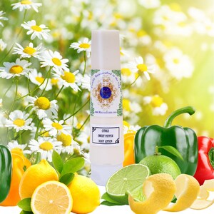 Citrus, Sweet Pepper, lotion, Body Lotion