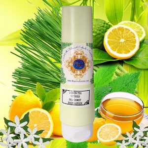 Lemon Tea, Vetiver, Bergamot, Body Lotion, Lotion