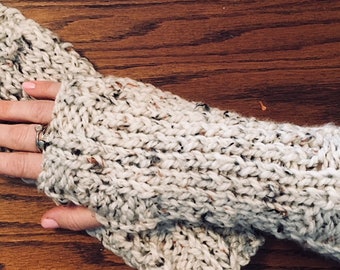 Pattern PDF for Mrs. Fitz fingerless gloves - Pattern only!