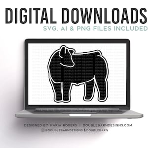 Turned Show Steer Digital Download