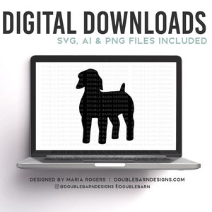 Show Goat Digital Download