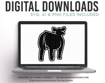 Rear View Show Steer Digital Download SVG