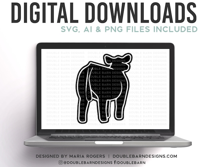 Rear View Show Steer Digital Download SVG