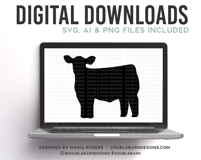 Show Cow Digital Download