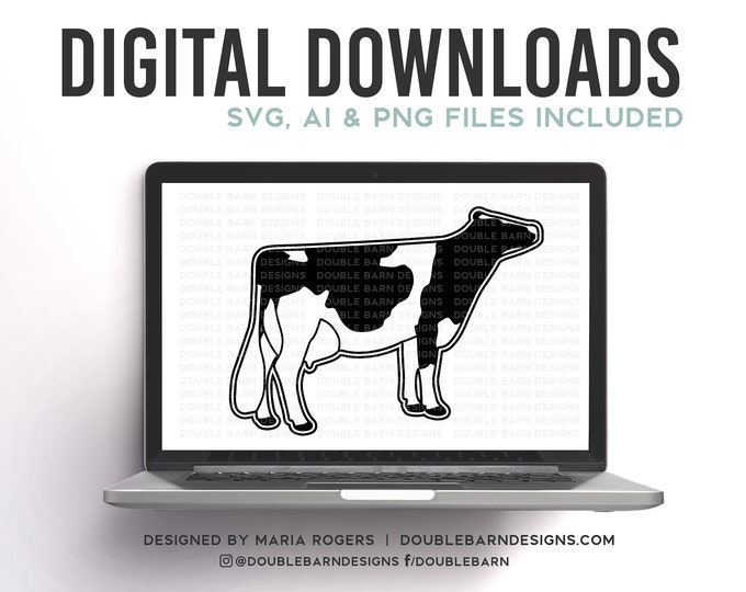 Dairy Cow Digital Download