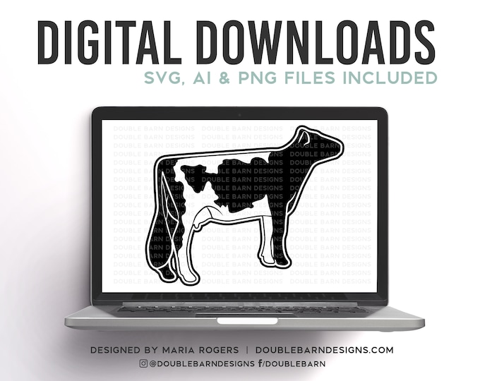 Gurnsey Cow Digital Download