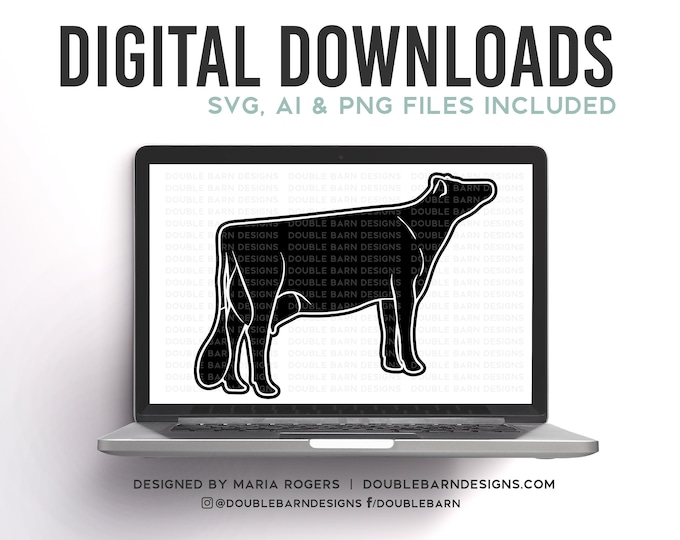 Jersey Cow Digital Download