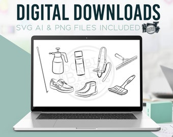 Stock Show Items - AI - SVG - PNG - Digital Downloads