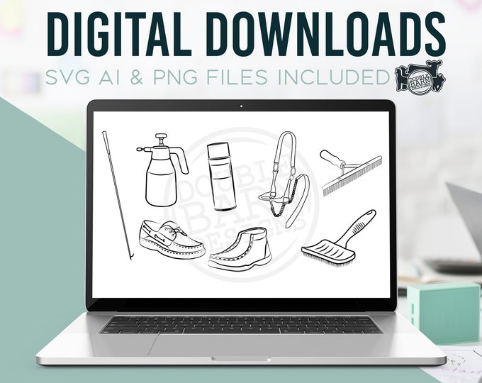 Stock Show Items - AI - SVG - PNG - Digital Downloads